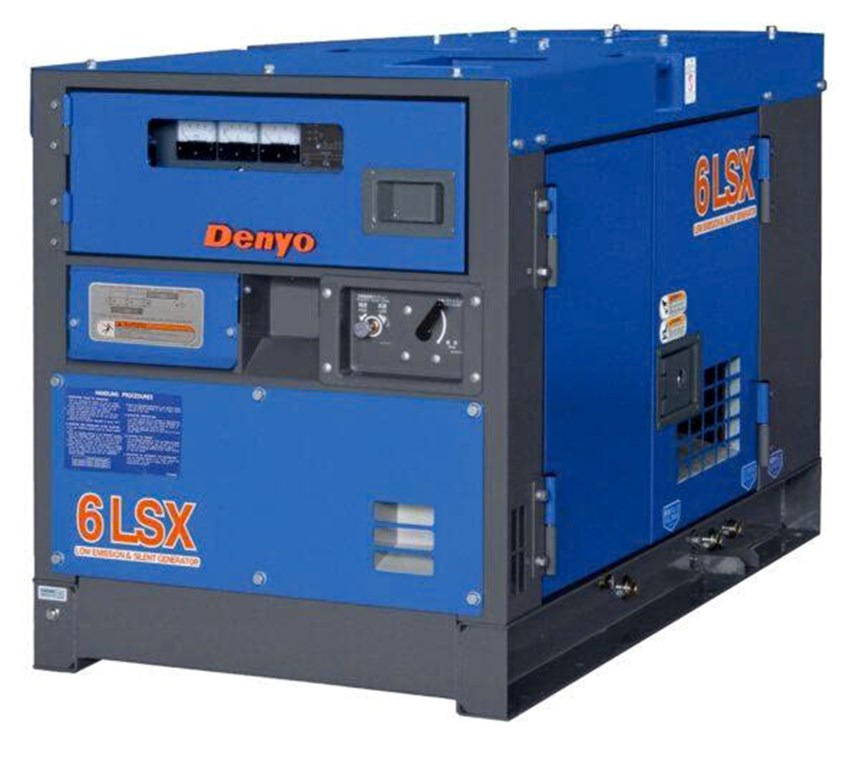 may phat dien denyo dca-6 lsx (kubota)  hinh 0