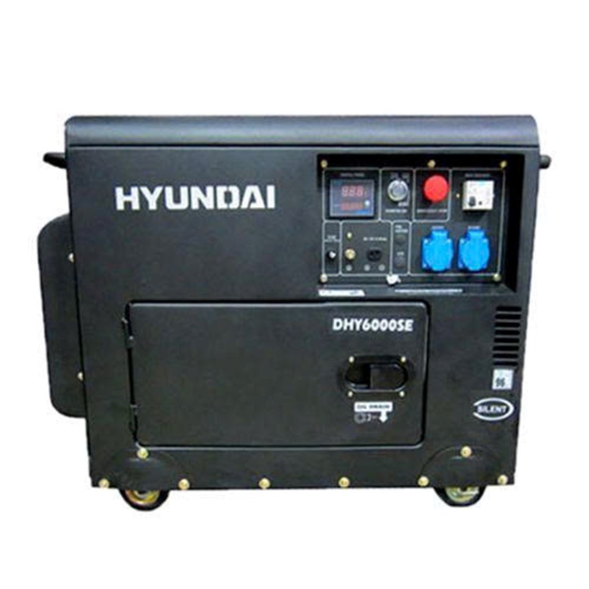 may phat dien hyundai dhy 6000se diesel hinh 0