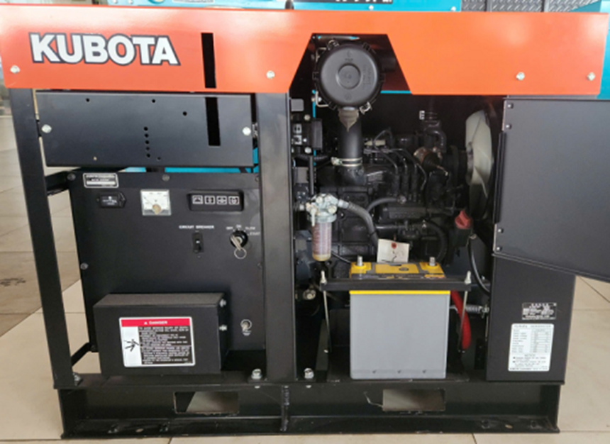 may phat dien 8kw kubota j108-std (nhat ban) hinh 1