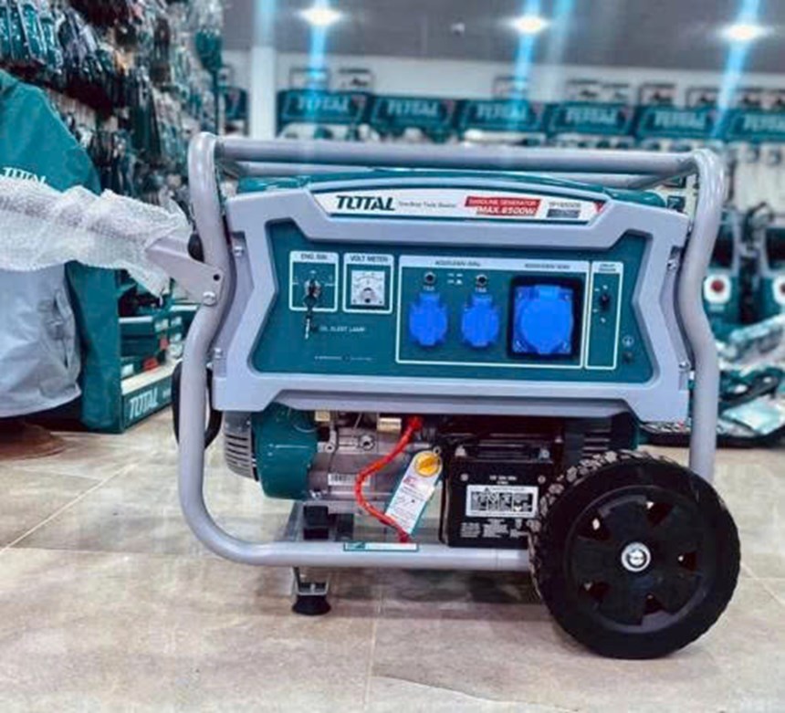 may phat dien xang 6.5kw total tp165006 (co de) hinh 0