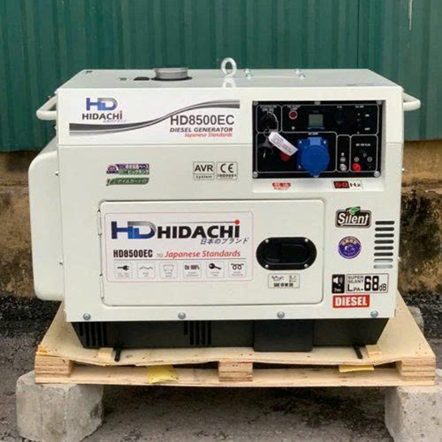 may phat dien 6kw hidachi hd8500ec (date 2025) hinh 0