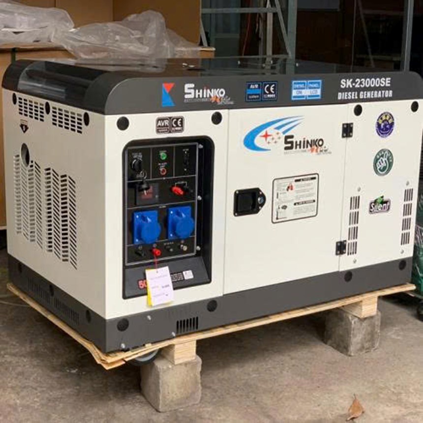 may phat dien chay dau 20kva shinko sk23000se hinh 0