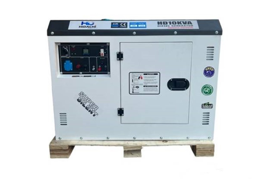 may phat dien chay dau 10kva hidachi hd10kva hinh 0