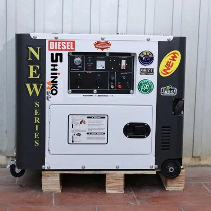 may phat dien chay dau 6kw shinko sk9600ev hinh 0