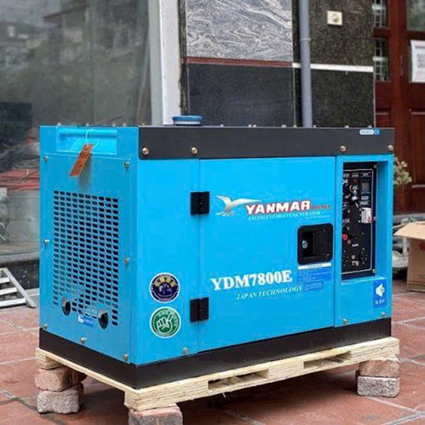 may phat dien chay dau 6kw yanmar ydm7800e hinh 0