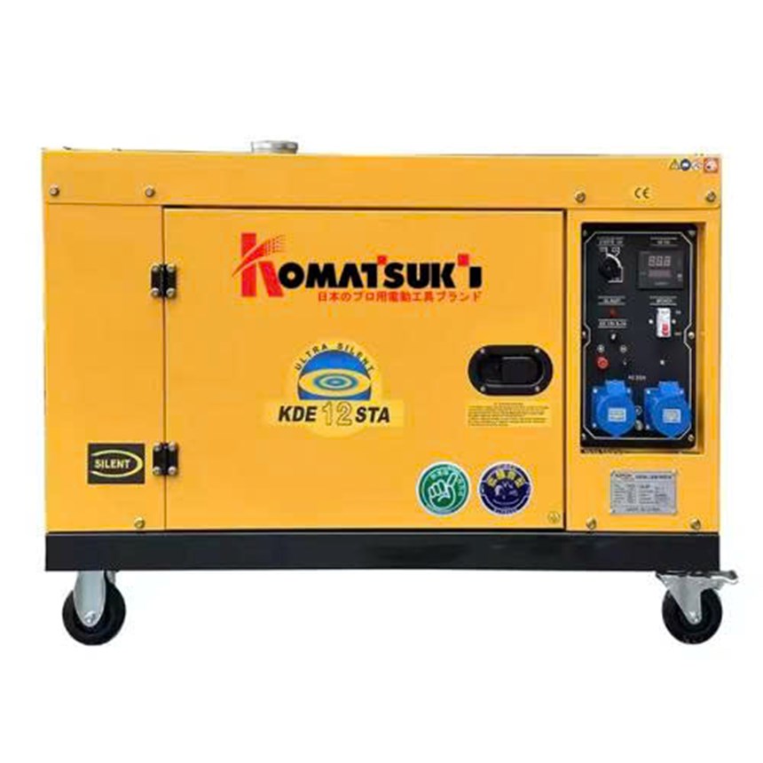 may phat dien 10kva komatsuki kde12sta (dien 220v va 380v) hinh 0