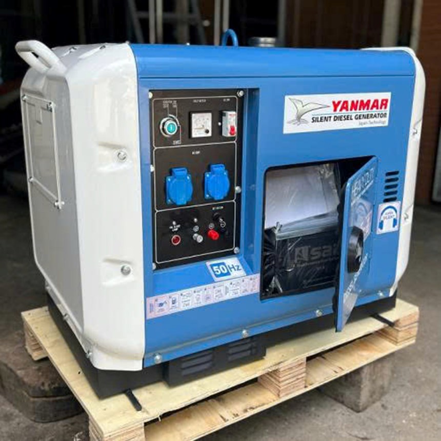 may phat dien 7kw chay dau yanmar ym9500dgs hinh 1