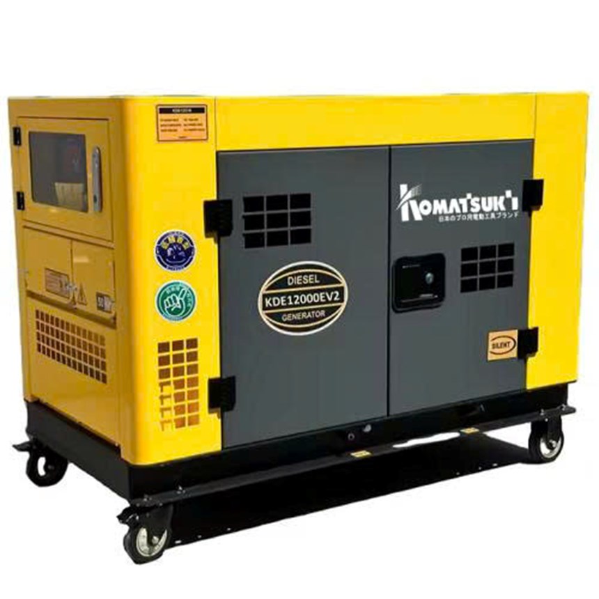 may phat dien 12kva komatsuki kde12000ev2 hinh 0