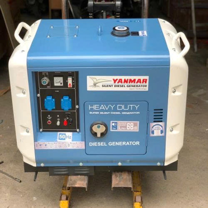 may phat dien 7kw chay dau yanmar ym9500dgs hinh 0
