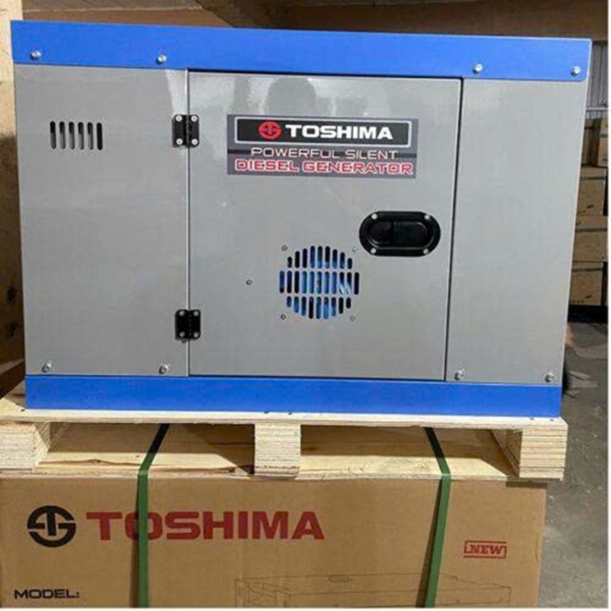 may phat dien chay dau 6kw toshima t80e hinh 0