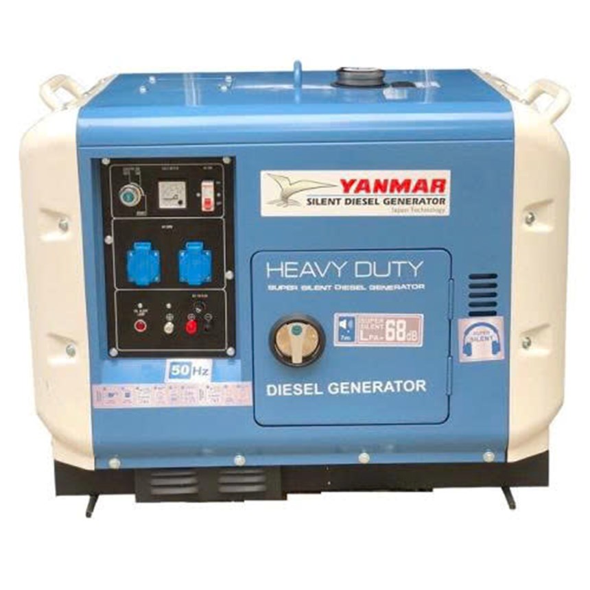 may phat dien 6kw chay dau yanmar ym8500dgs hinh 0