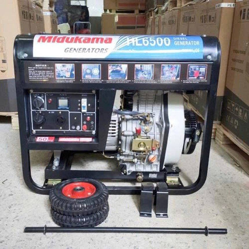 may phat dien 5kw diesel midukama hl6500e hinh 0