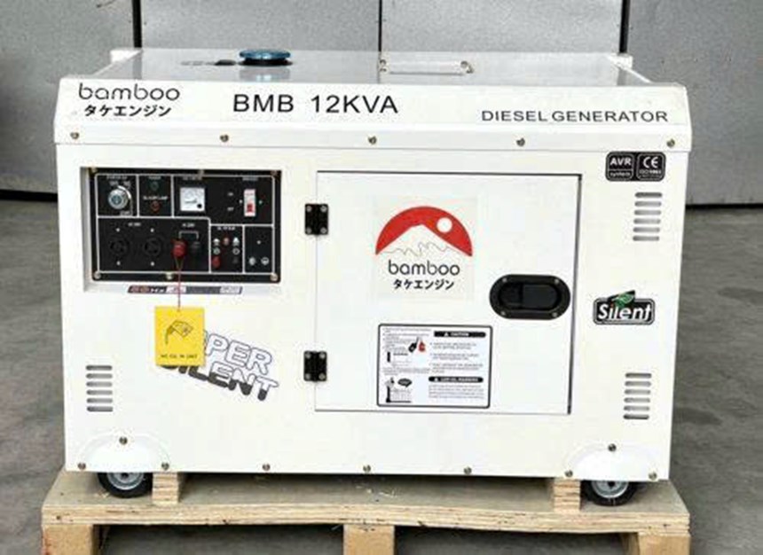 may phat dien chay dau 12kva bamboo bmb12kva hinh 0