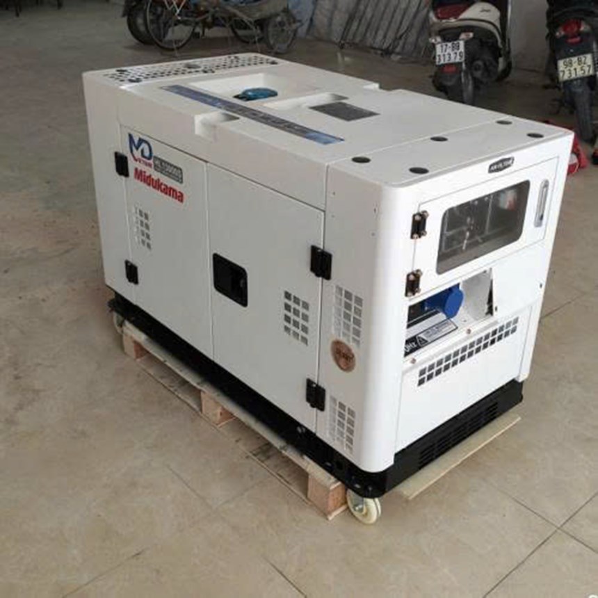 may phat dien 10kw chay dau midukama hl13000s3 (3 pha) hinh 0