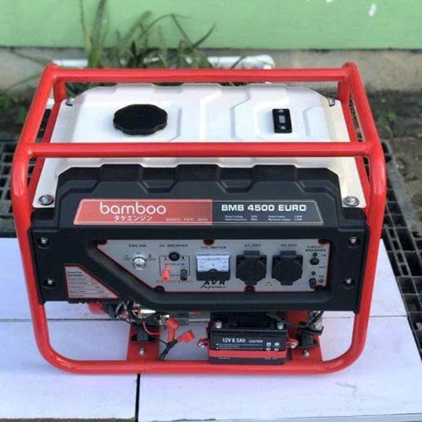 may phat dien chay xang 3.5kw bamboo bmb 4500 euro hinh 0