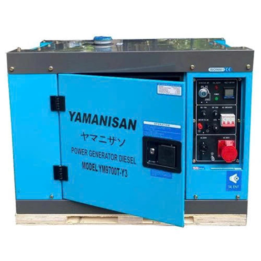 may phat dien chay dau 7kw yamanisan ym9700t-y3 hinh 0