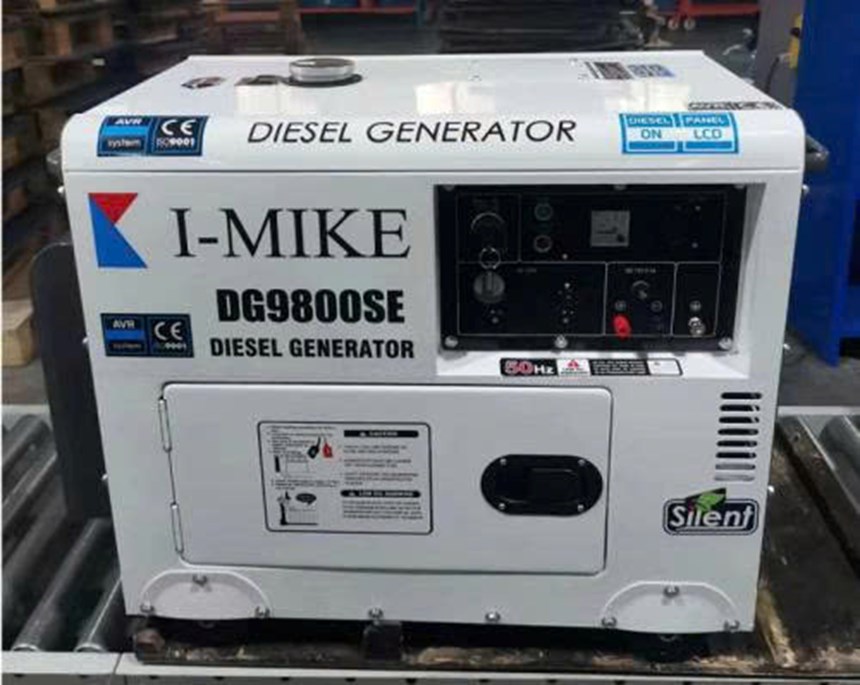 may phat dien chay dau 7kw i-mike dg9800se hinh 0
