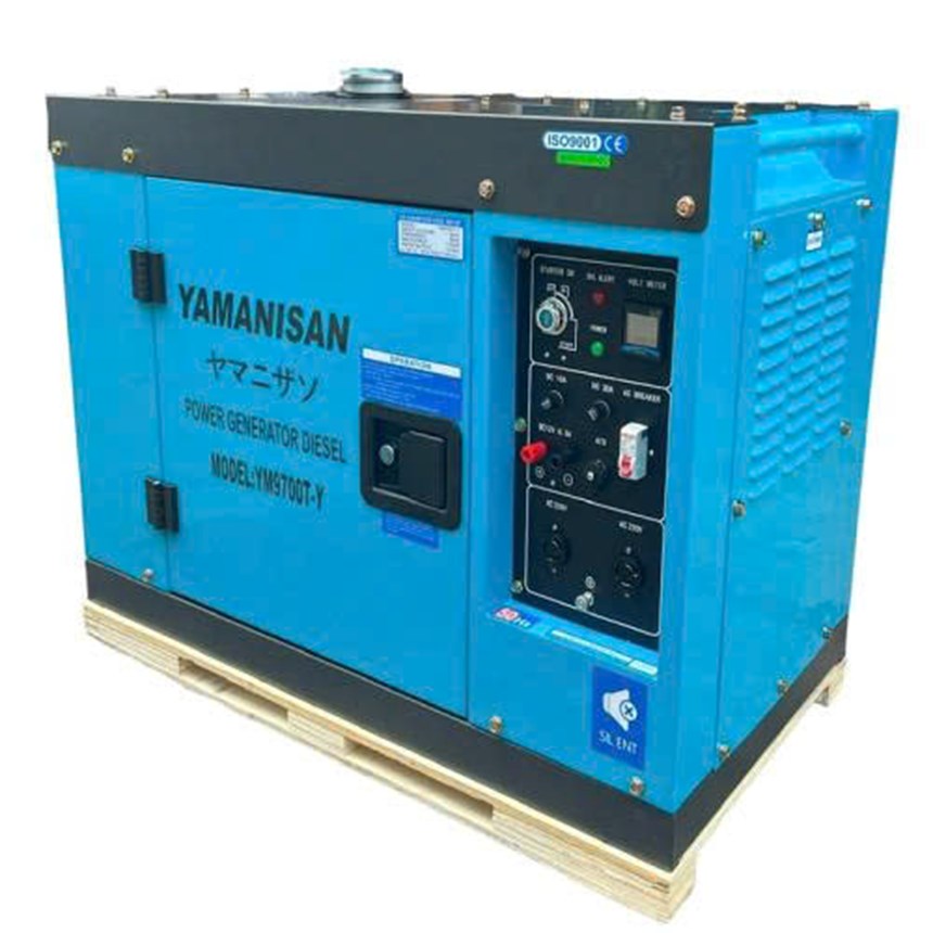 may phat dien chay dau 7kw yamanisan ym9700t/y hinh 0