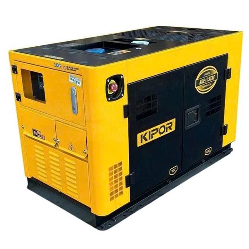 may phat dien chay dau 15kva kipor power kde16sta hinh 0