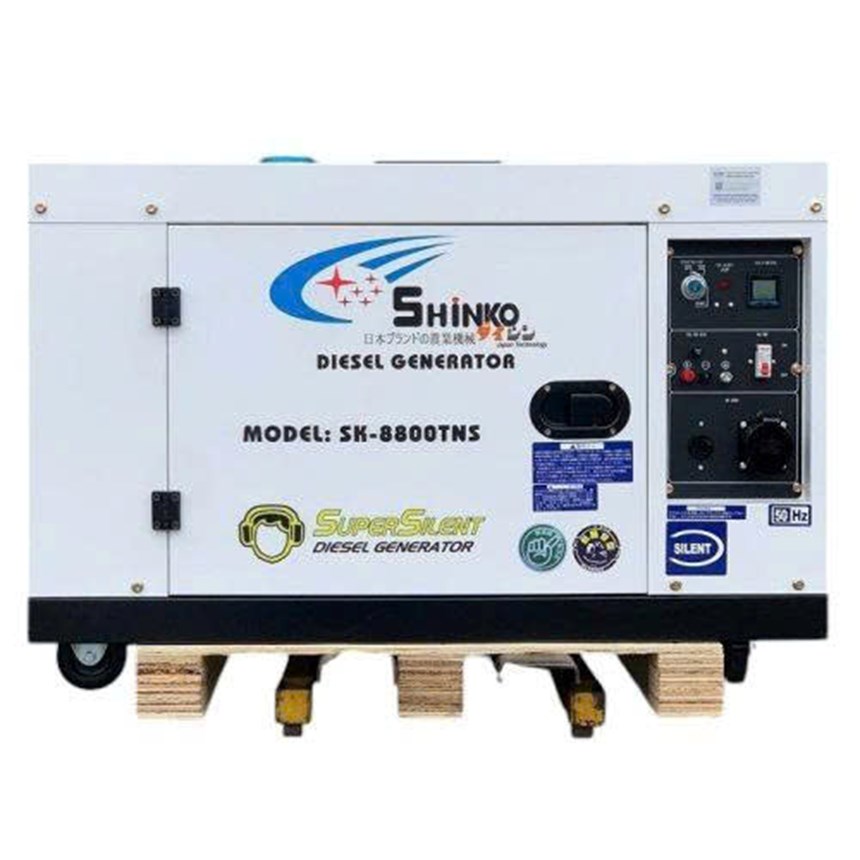 may phat dien 7kw chay dau shinko sk-8800tns hinh 0