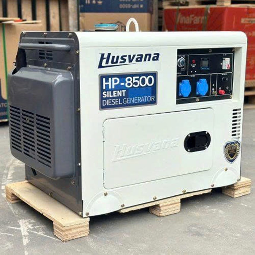 may phat dien dau diesel 7kw husvana hp-8500 hinh 1