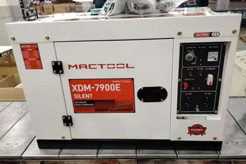 may phat dien chay dau 6kw mactool xdm-7900e hinh 0