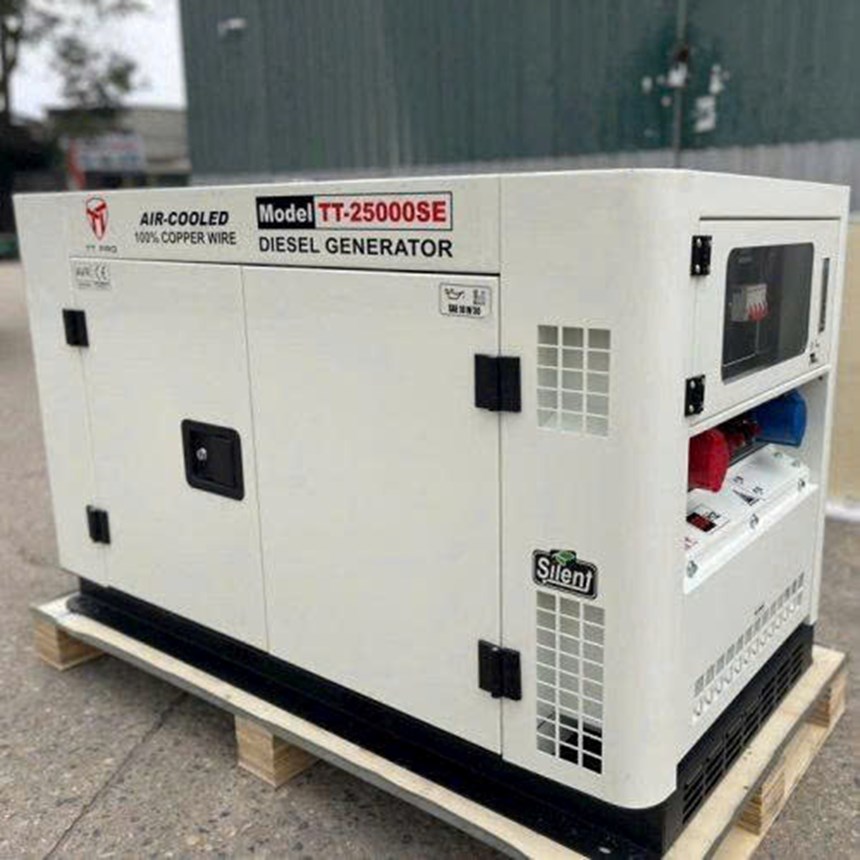 may phat dien chay dau 15kw ttpro tt-25000se hinh 0