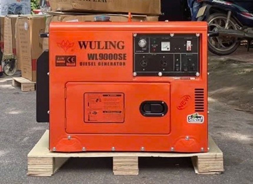 may phat dien chay dau 7kw wuling wl9800se hinh 0