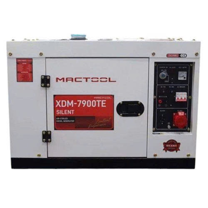may phat dien dau 6kw mactool xdm-7900te (dien 3 pha) hinh 0