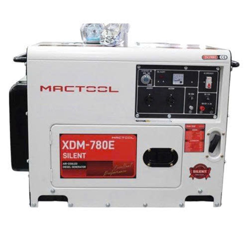 may phat dien chay dau 7kw mactool xdm-880e hinh 0