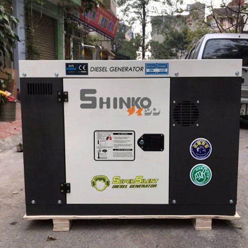 may phat dien chay dau 12kva shinko sk14000se hinh 0