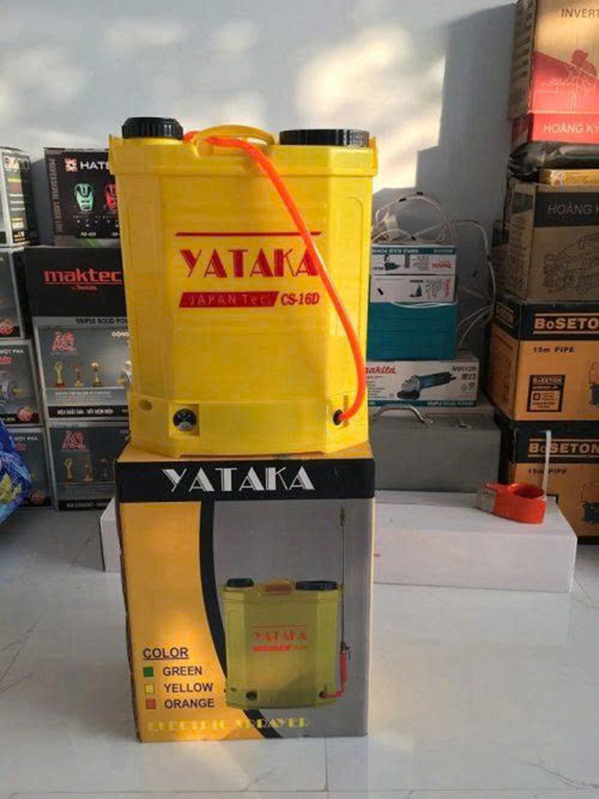 binh phun xit dien yataka 16l cs-16d hinh 0