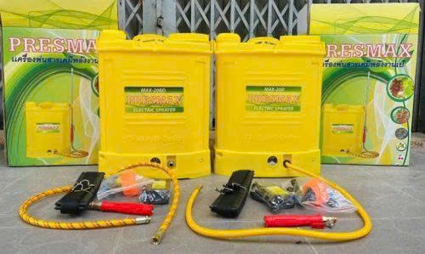 binh phun xit dien presmax 20l max-20d hinh 0