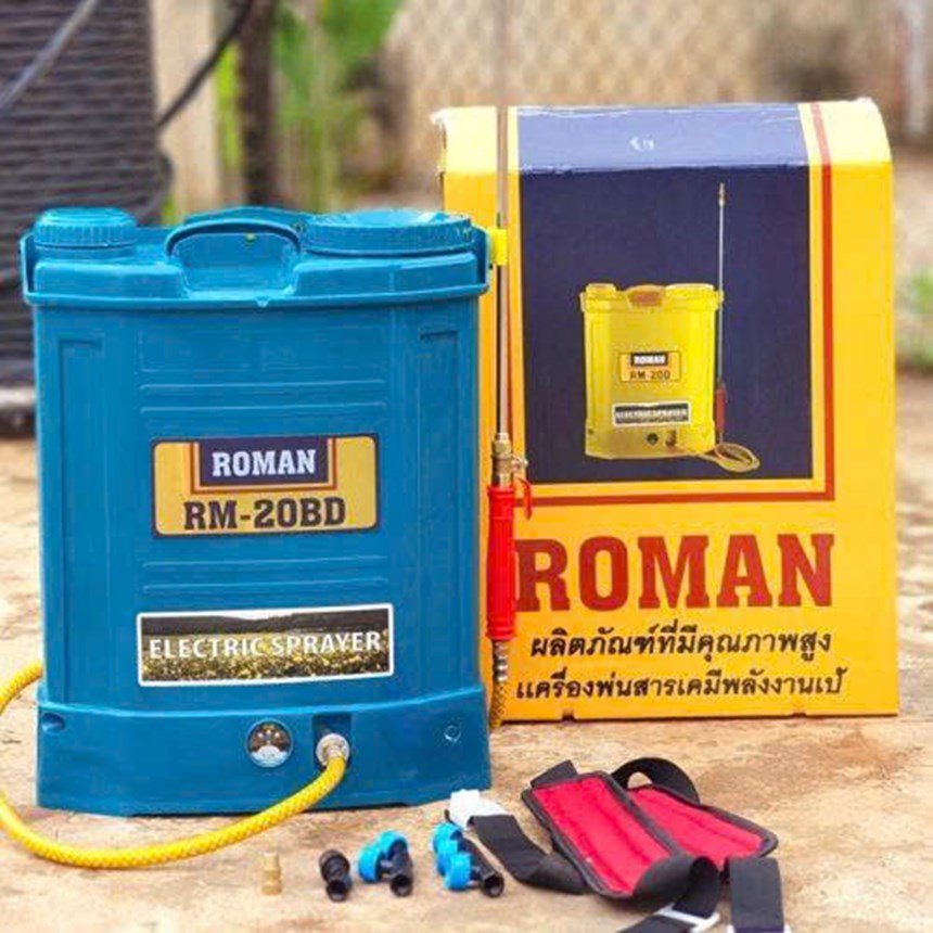binh phun xit dien roman 20l rm-20bd hinh 0