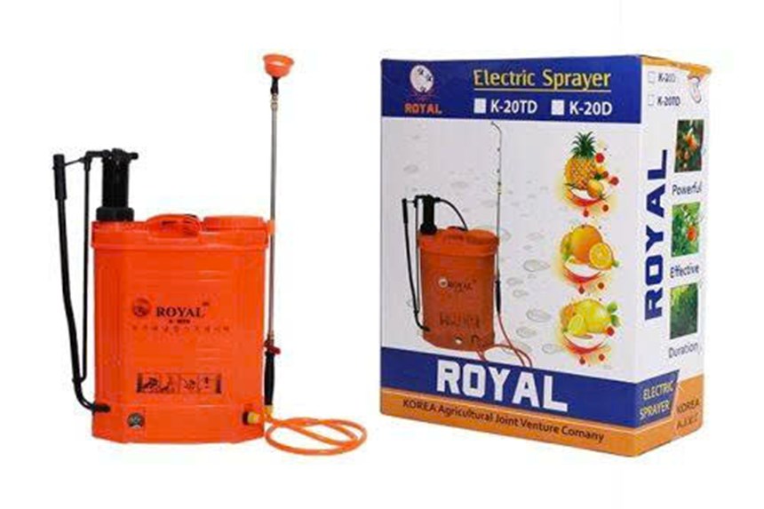 binh xit thuoc chay bang dien royal 20l k-20td hinh 0