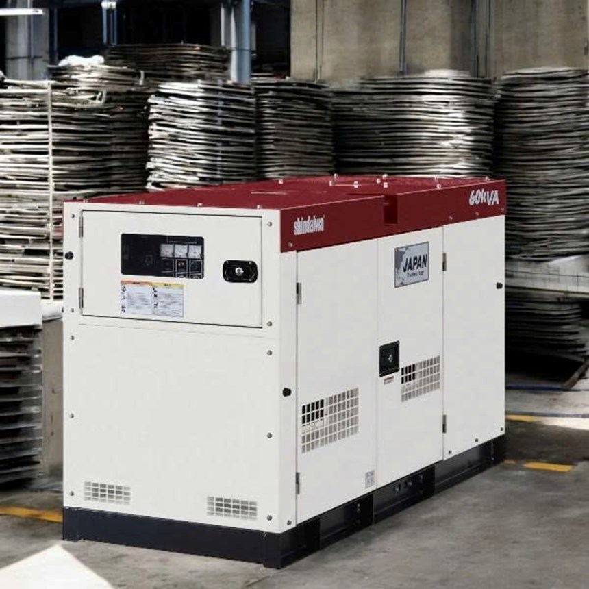 may phat dien shindaiwa nhat ban 50kva(37.5kw) dg60mi-400 hinh 0