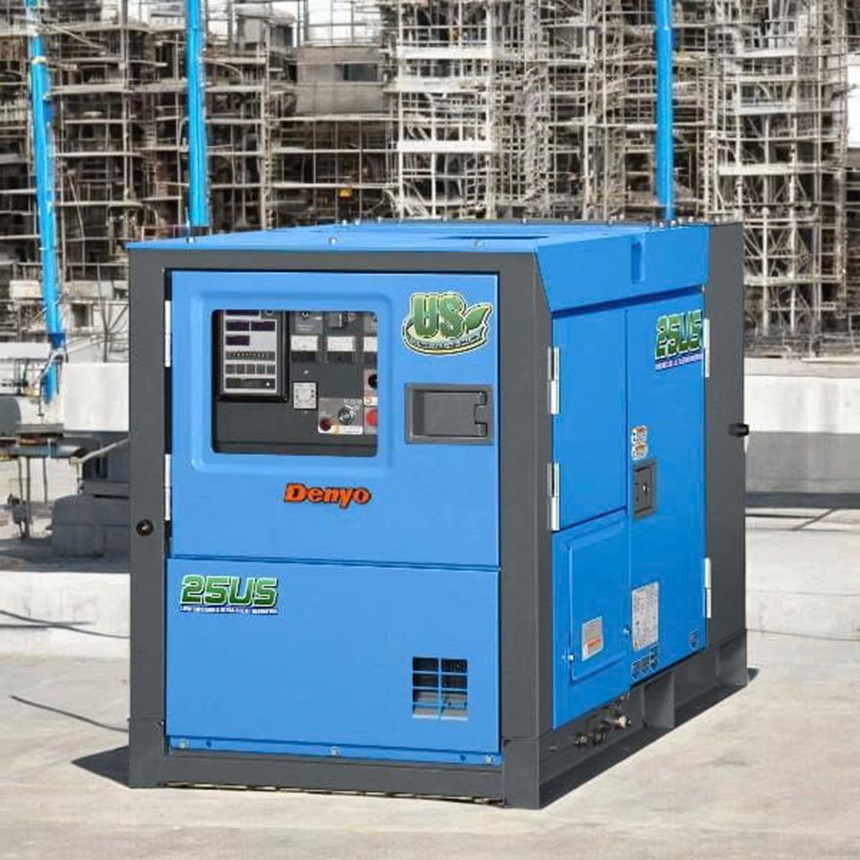 may phat dien denyo dca-25usie (25kva) dong co isuzu hinh 0