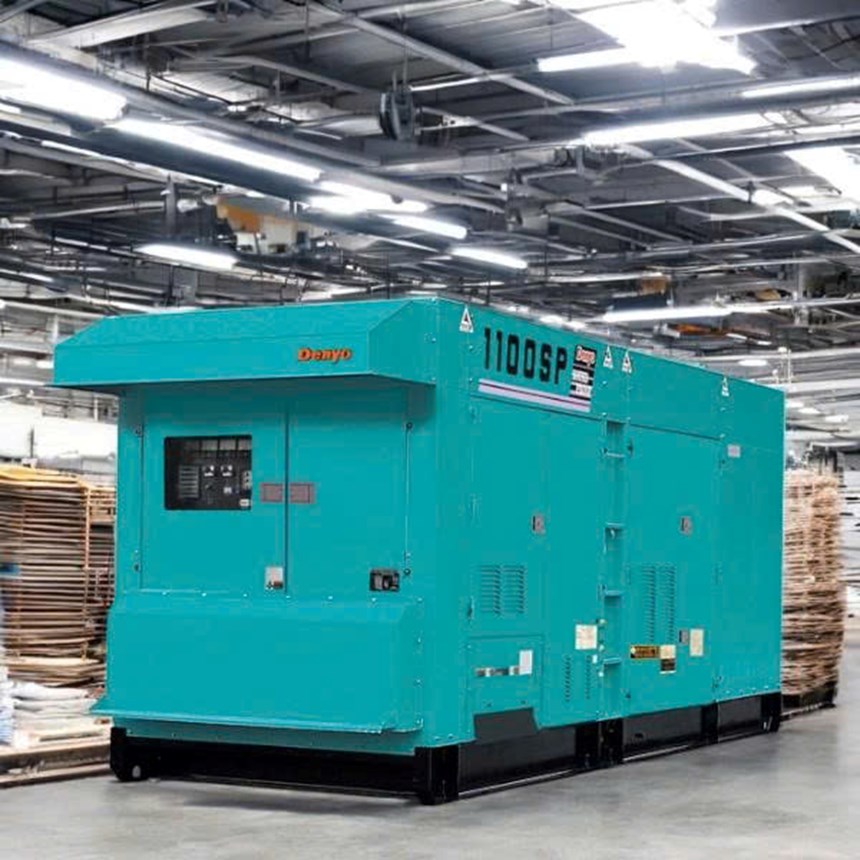 may phat dien denyo dca-1100spk (1100kva) dong co komatsu hinh 0